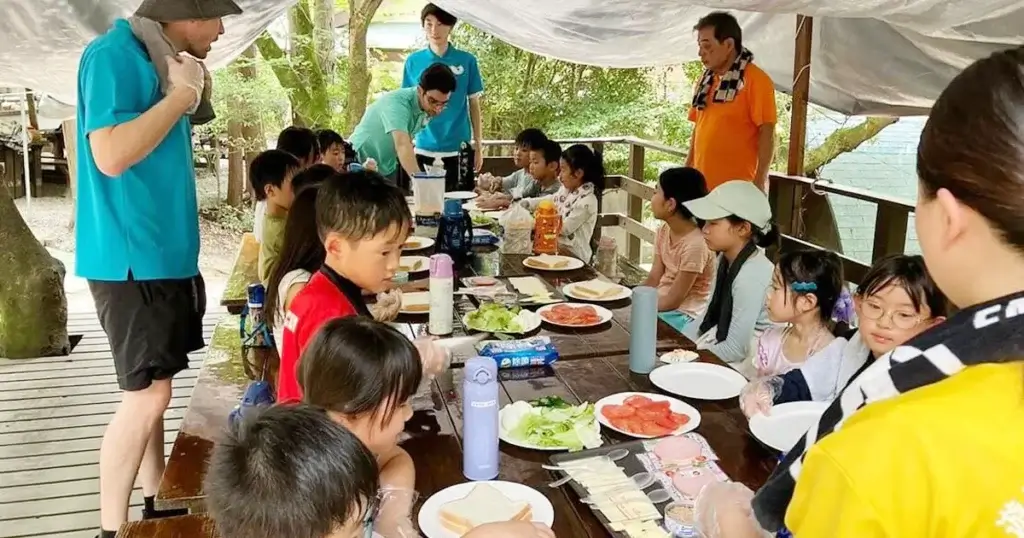 みんなでキャンプ