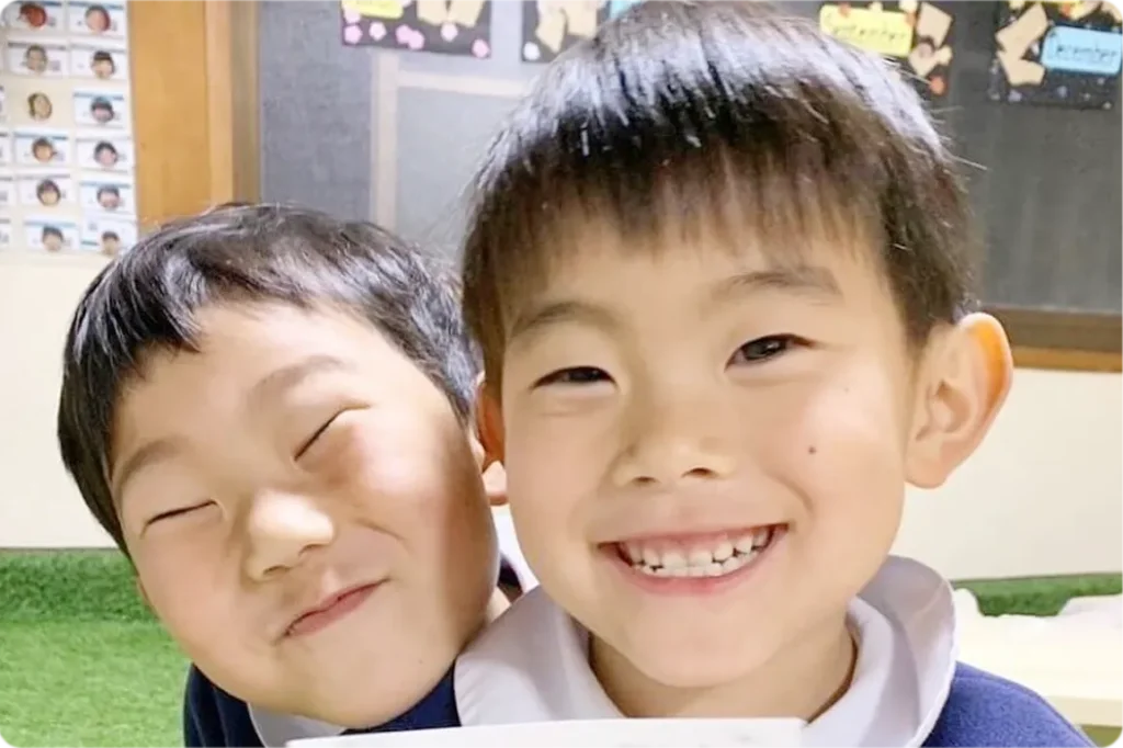 笑顔の子ども達